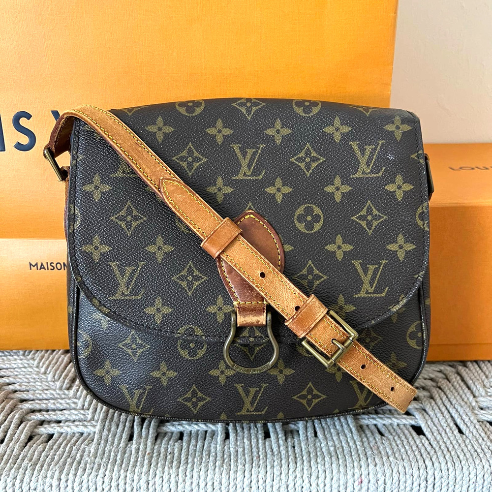 Louis Vuitton Saint Cloud GM Monogram Crossbody Bag 884VI